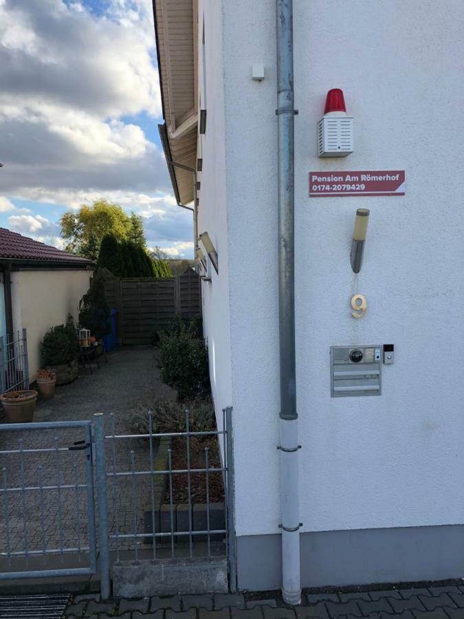 Pension Am Roemerhof Münzenberg Eksteriør bilde